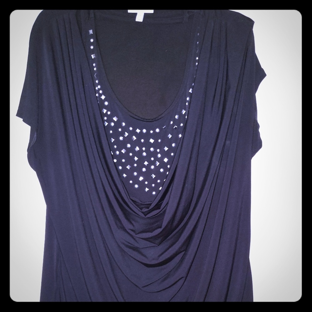 Gorgeous black dressy top